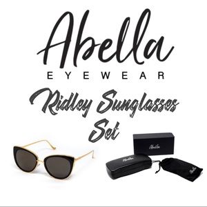 😎 Abella Sunglasses Set (Style-Ridley Black)